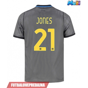 Lacne Muži Futbalové dres Inter Milan Curtis Jones #21 2026-27 Krátky Rukáv - Tretina
